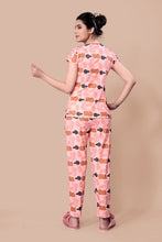 LADIES NIGHT SUIT PEACH COLOR PAIR