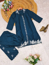 New Treading Sky Blue Color Co-ord set