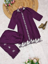 New Treading Purple Color Co-ord set